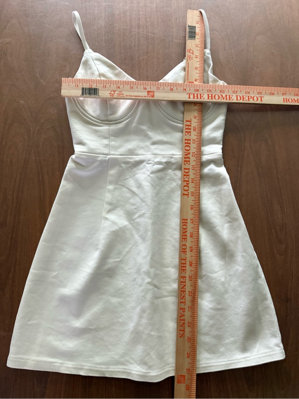 Princess Polly Novella White Corset Mini Dress Size US 2 bustier - Picture 6 of 6